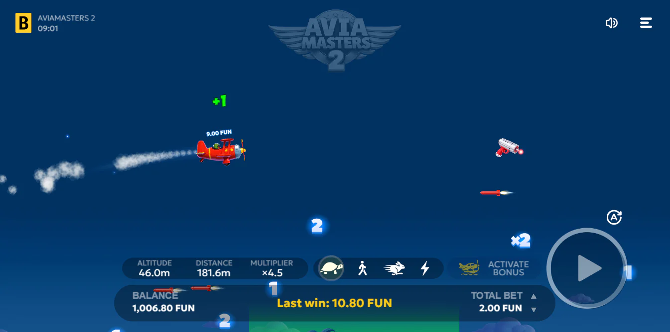 Where to Play Aviamasters 2 Casino Game